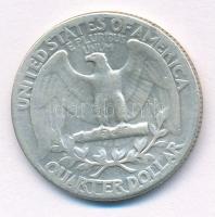 Amerikai Egyesült Államok 1946. 25c Ag T:2,2- patina, kis ph
USA 1946. 25 Cents Ag C:XF,VF patina, ...