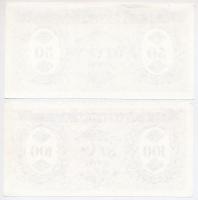 "Játékpénz" 50-1000Ft (4xklf), egyoldalas T:I-