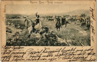 1903 Részlet Bem-Petőfi körképből (Erdélyi körkép). Weinwurm Antal kiadása / Transylvania Panorama s: Styka (EK)