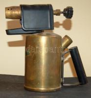 1988 Barthel típusú benzines lámpa sárgarézből, 0.8 literes űrtartalommal (23cm magas)