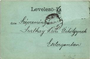 1899 (Vorläufer) Pozsony, Pressburg, Bratislava; Stefánia út. Carl Otto Hayd kiadása / Stefaniestras...