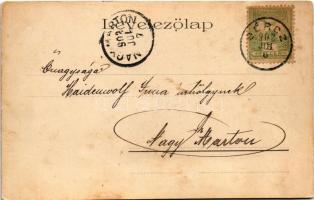 1902 Oszlop, Oslip; Fő utca / main street (Rb)