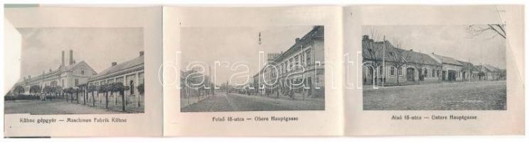 Moson (Mosonmagyaróvár), Fő utca, Római katolikus templom, A. H. Stern üzlete. Freitag Frigyes kiadá...