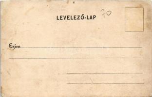 Kisbér, Báró Wenckheim Béla szobor leleplezési ünnepsége. Berecz Viktor kiadása (r)