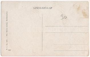 Mezőberény, Nagy utca, iskola. W.L. Bp. 4031. Piltz Márton kiadása (EB)