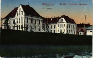 1916 Magyaróvár, Mosonmagyaróvár; M. kir. Gazdasági Akadémia (EK)