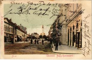 1902 Nagykanizsa, Fő út, Alt és Böhm üzlete és saját kiadása