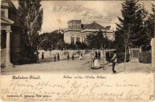 1902 Balatonfüred, Jókai villa. Kampmann H. kiadása (r)