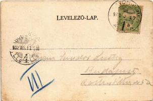 1902 Balatonfüred, Jókai villa. Kampmann H. kiadása (r)