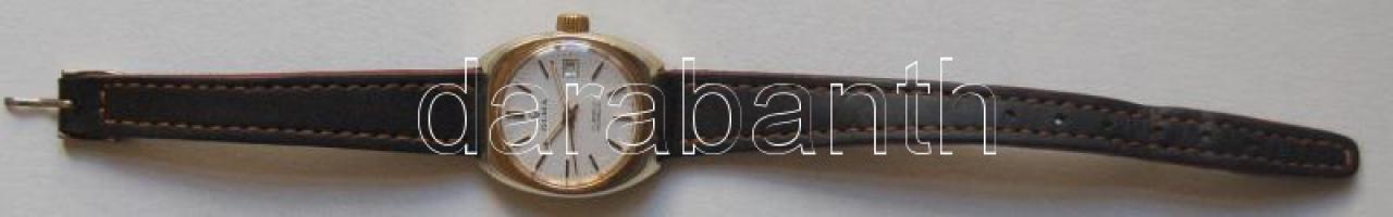 Olma típusú női karóra, szíjjal szép állapotban