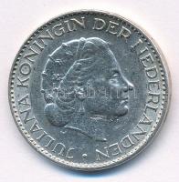 Hollandia 1965. 1G Ag I. Julianna T:1-  Netherlands 1965. 1 Gulden Ag Juliana C:AU Krause KM#184
