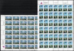 1995 Budapest - Hilton szálloda 2 klf 42 darabos levélzáró ív, a My Stamp Kft. kiadása