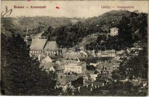 1915 Brassó, Kronstadt, Brasov; látkép / general view (EK)