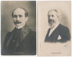 20 db RÉGI motívum képeslap: híres emberek / 20 pre-1945 motive postcards: famous people