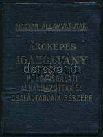 1950 Debrecen, Magyar Államvasutak arcképes igazolvány