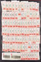 Parafilatélia tétel, benne coupon-réponse, ragjegyek, illeték bélyegek, vöröskereszt, vadászjegy, be...