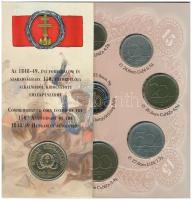 1998. 50f-200Ft (10xklf) forgalmi sor dísztokban + 1998. 100Ft alpakka "1848-1849. Szabadsághar...