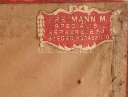 Vén Emil (1902-1984): Kertek alján, 1934. Pasztell, papír. Jelezve jobbra lent. Lap alján Vén Emil a...