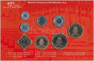 Hollandia 2013. 1c - 5G (8xklf) forgalmi sor karton tokban T:1
Netherlands 2013. 1 Cent - 5 Gulden ...