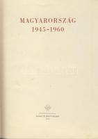 1960 Baktai Ferenc és Máté György: Magyarország 1945-1960 képes nagykönyv a Kossuth könyvkiadó gondozásában