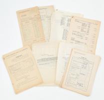 1941 A Mester Film Kft. András (1941) c. filmjének forgatásával kapcsolatos dokumentáció: Kimutatások bejelentési kötelezettség alá eső alkalmazottakról (2 db); a technikai stáb és a szereplők listája, költségvetési terv, részletes költségvetés (4 p.); a forgatással kapcsolatos hivatalos levelezések másolatai (10 p.); megállapítás a film forgatása során értelmiségi munkakörben foglalkoztatottak között a zsidók ill. nem zsidók aranyáról (az 1939. évi második zsidótörvényben megállapított arányszámok betartásának igazolása) (3 p.); az alkalmazottak személyi lapjai (40 db).