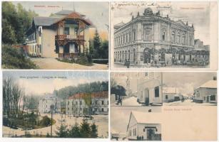 24 db RÉGI főleg magyar és történelmi magyar város képeslap / 24 pre-1945 mainly Hungarian and Historical Hungarian town-view postcards