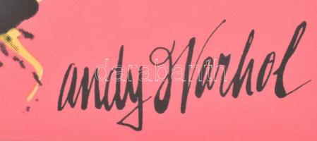 Andy Warhol (1928-1987): Marylin. Ofszet litográfia, papír, jelzett a nyomaton. Kézzel sorszámozott ...