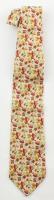 Givenchy Párizs 100% selyem virágos nyakkendő, h: 142cm