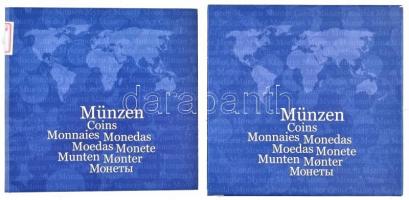 200db-os, főleg Forint-Fillér érmetétel, közte 1868-1887. 1kr Cu (4xklf) használt állapotú "Lin...