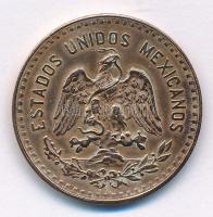 Mexikó 1927. 5c Br T:1-
Mexico 1927. 5 Centavos Br C:AU
Krause KM#422