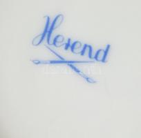 Herendi csipkebogyó mintás bonbonier. Kézzel festett, jelzett, hibátlan. D: 9,5 cm