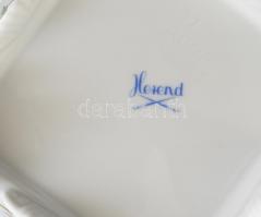 Herendi csipkebogyó mintás virágtartó. Kézzel festett, jelzett, hibátlan. M: 12 cm