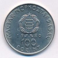 1980. 100Ft Cu-Ni "Szovjet-magyar közös űrrepülés" T:1- kis karc, ujjlenyomat
Adamo EM61