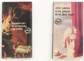 Mérleg sorozat 2 kötete: Lukacs, John: A XX. század és az újkor vége. + Lem, Stanislaw: Az emberiség egy perce. Bp., 1988-1994, Európa. Kiadói papírkötés.