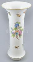 Herendi Viktória mintás óriás padló váza, kézzel festett, jelzett, hibátlan, m: 52 cm