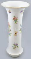 Herendi Viktória mintás óriás padló váza, kézzel festett, jelzett, hibátlan, m: 52 cm
