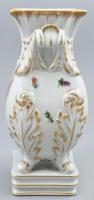 Herendi virágmintás barokkos váza, másik oldalán: Szegedi dóm , kézzel festett, jelzett, hibátlan, m...