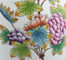 Herendi Viktória mintás váza, kézzel festett, jelzett, hibátlan, m: 32,5 cm