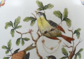 Herendi Rothschild mintás fedeles váza, kézzel festett porcelán, jelzett, hibátlan, m:50cm
