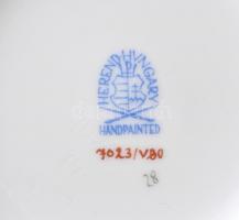 Herendi Viktória mintás váza. Kézzel festett, jelzett, hibátlan . m: 20,5 cm