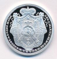 DN "A legértékesebb magyar érmék - Batthyány Károly ezüst tallérjának replikája" ezüstözöt...