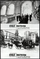 1976 ,,Kiváló holttestek" című olasz film jelenetei és szereplői (köztük Lino Ventura), 13 db v...