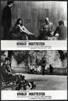 1976 ,,Kiváló holttestek" című olasz film jelenetei és szereplői (köztük Lino Ventura), 13 db v...