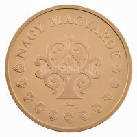 ifj. Szlávics László (1959-) 2011. "Nagy Magyarok / Deák Ferenc" aranyozott Cu emlékérem t...