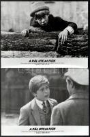 1968 ,,A Pál utcai fiúk" című magyar - amerikai film jelenetei és szereplői, 13 db vintage prod...