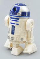 Star Wars műanyag R2-D2 figura, Star Wars szereplőknek a fényképét vetíti ki, működik, m: 10 cm (gyűjtői darab)