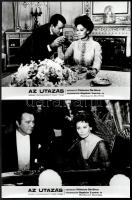 1974 Sophia Loren ,,Az utazás című olasz filmben, 8 db vintage produkciós filmfotó, ezüst zselatinos fotópapíron, 18x24 cm