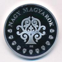 ifj. Szlávics László (1959-) 2011. "Nagy Magyarok / Liszt Ferenc 1811-1886" ezüstözött Cu ...