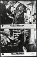 cca 1964 ,,Üzlet a korzón" című csehszlovák filmdráma jelenetei és szereplői, 25 db vintage pro...