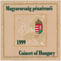 1999. 50f-100Ft (8xklf) forgalmi sor dísztokban. A tokon a ragasztás részben elengedett T:PP Adamo FO32.1